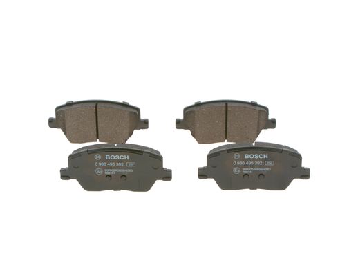 FREN BALATA EGEA 15=> 1.3JTD-1.6JTD (MANDO FREN SİSTEMİ 133mm) ÖN