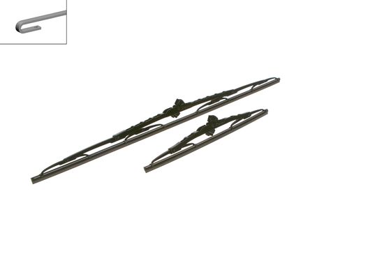 SILECEK SÜPÜRGESI TAKIM TWIN (650+340mm) – BSH-3397010299