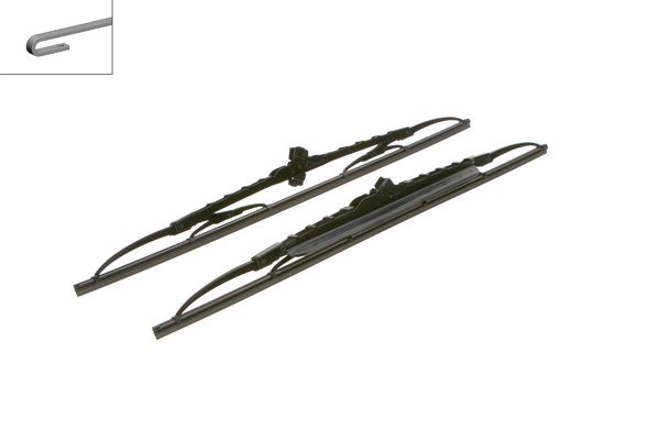 SILECEK SÜPÜRGESI TAKIM TRANSPORTER T4 / PASSAT / A4 / CLIO TWIN (530+530mm) – BSH-3397118401