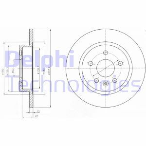 OPEL ARKA FREN DISK AYNASI ASTRA CRUZE J 1.3 CDTI / 1.4 / 1.4 TURBO / 1.6 / 1.6 SIDI / 1.7 CDTI / 2.0 CDT