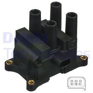 FORD ATESLEME BOBINI FIESTA V / VI 01>11 FUSION 01>12 1,25 / 1,3 / 1,4 / 1,6TI FOCUS II C MAX 1,4 / 1,6TI