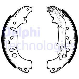 FIAT ARKA FREN BALATASI (PABUCLU) GRANDE PUNTO LINEA FIORINO 1,3JTD MULTIJET GRANDE PUNTO LINEA 1,4 8V 06