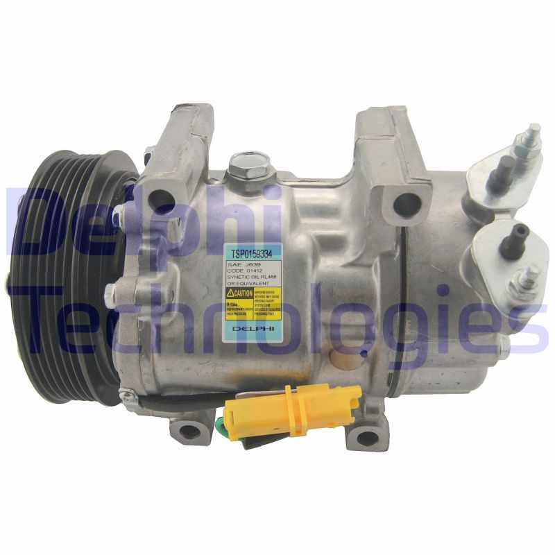 PSA KLIMA KOMPRESORU 12V 6 PISTON TRIGER KAYIS P206 1,4HDI EW10J4 P307 1,4HDI 1,6HDI EW10J4 C2 C3 BERLIN