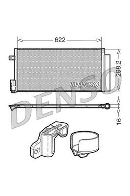 FIAT KLIMA RADYATORU CORSA D 13> GRANDE PUNTO 1.4 BRAVO II 1.4 1.6JTD 1.9D