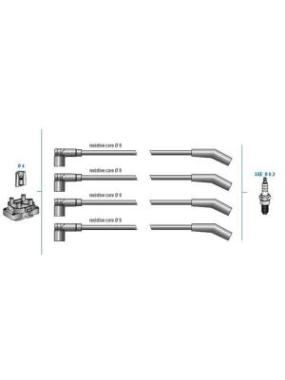 FORD BUJI KABLOSU SETI FORD – KA (RB_) – 1.3 I 96-08, FIESTA IV (JA_, JB_) – 1.3 I 95-02, ESCORT VII (GAL