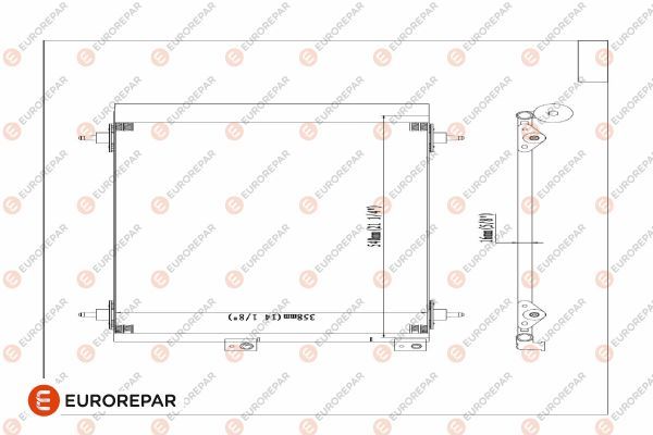 +ERP KLIMA RADYATORU PARTNER M59 – EUROREPAR (PSA) Orijinal Yedek Parça - Parçacı Kadir