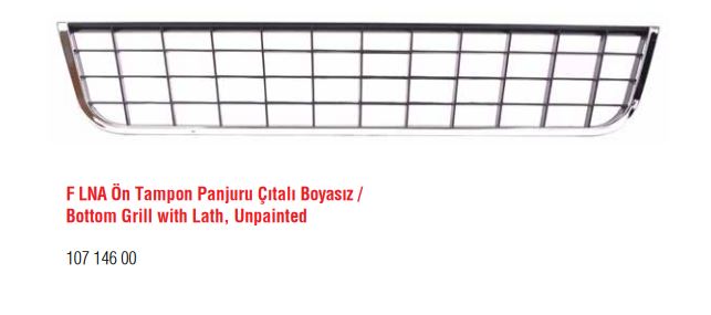 FIAT ALT PANJUR CITALI BOYASIZ LINEA