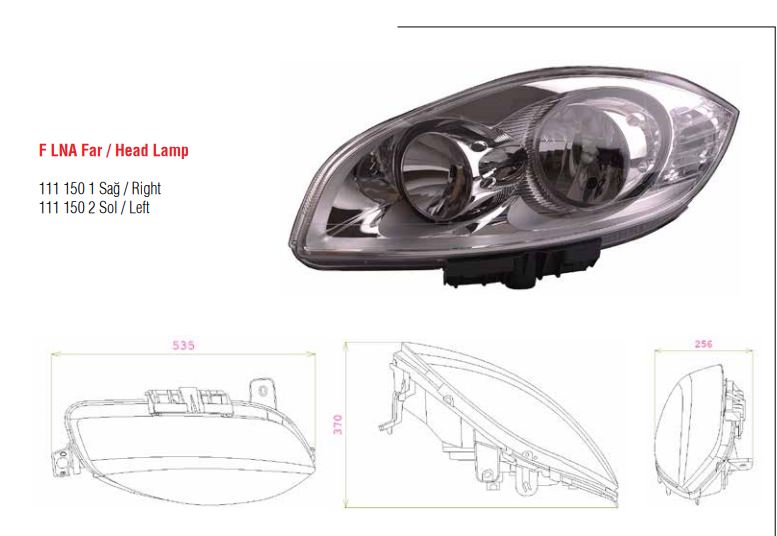 FIAT FAR SAG LINEA MOTORLU 07>