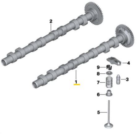 BMW EKSANTRIK MILI BMW E81 E87 E88 E82 E90 E91 E92 E93 E60 E61 E84 E83 EMME N47