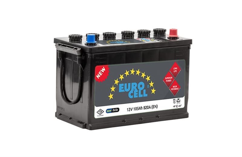 AKU AKU 12V 105 AH H4 (346×175×230) IPLI KAMYONET TIRNAKLI