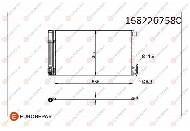FIAT KLIMA RADYATORU (KONDANSER) A14XER Z12XEP A12XER Z14XEP B12XEL B14XEL CORSA D CORSA E GRANDE PUNTO E