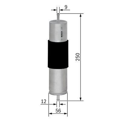 N2068 YAKIT FİLTRESİ AUDI A4 A5 A6 Q5 Q7 2.0TDI 2.7 TDI 3.0TDI 4.2TDI 2007- – F026402068