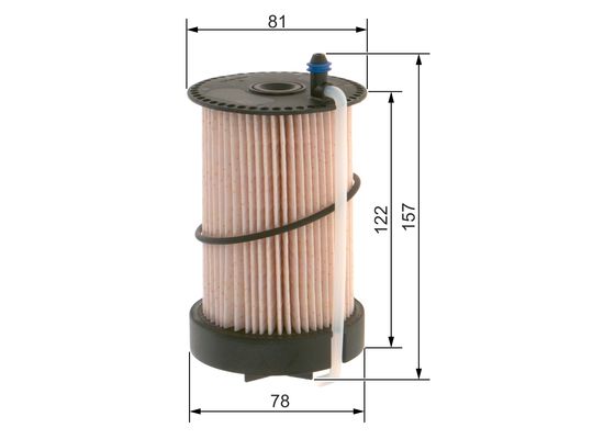 N2217 DİZEL YAKIT FİLTRESİ SKODA; VW CADDY 1.6 TDI; CADDY 1.6 TDI ALLTRACK; CADDY 1.6 T DI ALLTRACK SAAY72, SABR72; CADDY 2.0 TDI; OCTAVYA – F026402217
