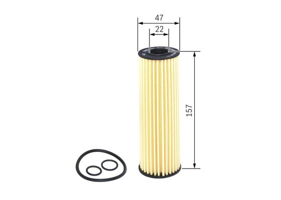 P7132 YAG FİLTRESİ P7132 MERCEDES M271 CGI W204 W212 – F026407132