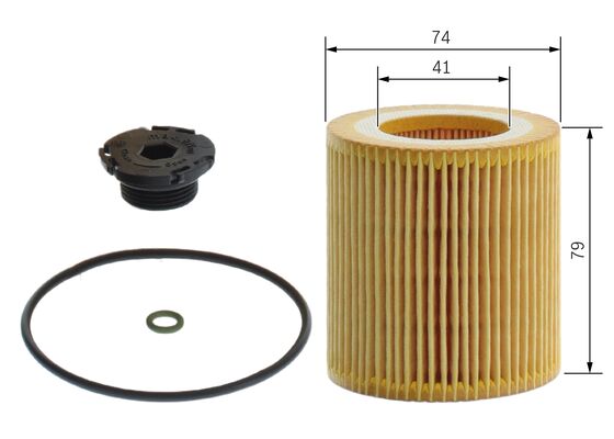 P7175 YAG FİLTRESİ P7175 BMW F20 F30 N20 N26 – F026407175