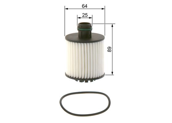 YAĞ FİLTRESİ 1.3 MUTLIJET EURO 6 MOTOR  FIAT DOBLO FIORINO 500 X  PANDA  EGEA LTİJET; BYPPER 1.3 HDY; COMBO 1.3; CORSA 1.3; DOBL – F026407259