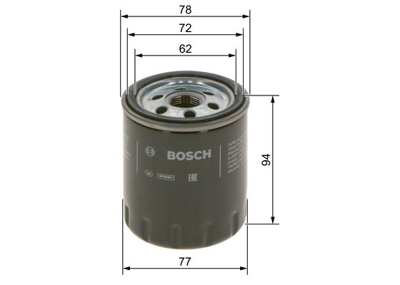 P7268 YAĞ FİLTRESİ PEUGEOT  BOXER 2.0 BLUE HDI 15 -> CITROEN JUMPER – F026407268