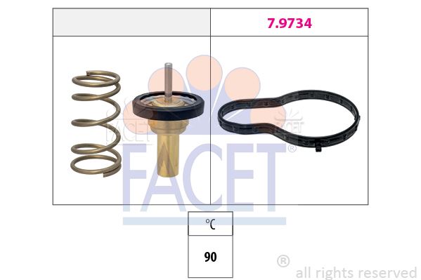 FIAT TERMOSTAT 90 °C FIAT EGEA 1.6 15>  JEEP RENEGADE 1.6 14>