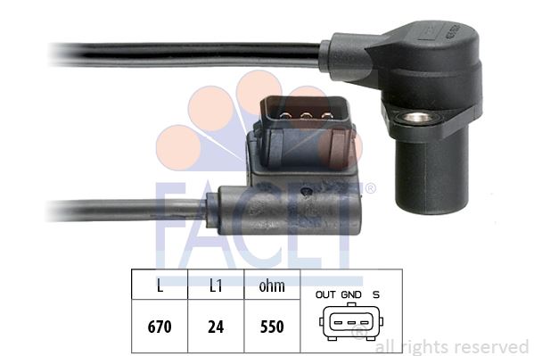 BMW KRANK SENSORU BMW E28 E30 E34 M20