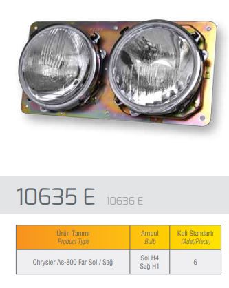 CHRYSLER TRUCK FAR SOL CIFTLI AS700