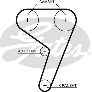 FORD EKSANTRIK KAYISI (117×220) FORD C MAX 1,6 16V FOCUS 1,4 1,6 16V FIESTA 1,2 1,4 1,6 MAZDA VOLVO CT881