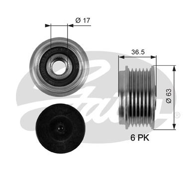 FORD ALTERNATOR KASNAGI (RULMANLI) FOCUS (01 04) FOCUS II (04 ) MONDEO IV (07 ) CONNECT (02 ) 1,8TDCI