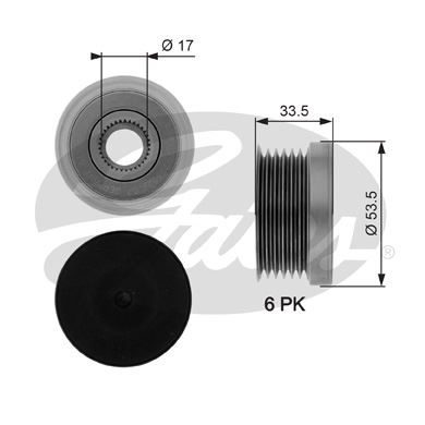 BMW ALTERNATOR RULMANI BMW E81 E87 E30 E46 E90 E91 E92 E60 E61  X1  X3