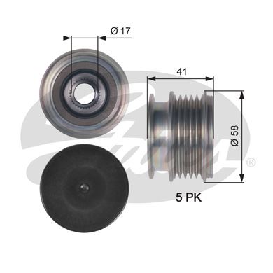 FORD ALTERNATOR KASNAGI FORD MONDEO IV 07 15 2.5 VOLVO S40 II 10 12 / S60 I 04 II 12 S80 II 06 V70 III 06
