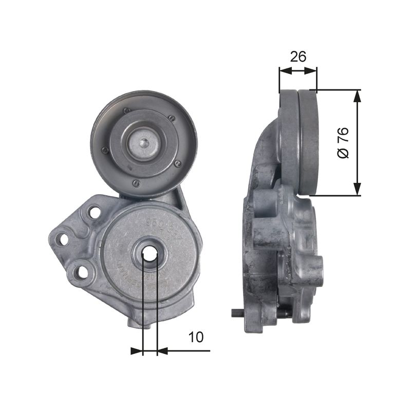 VAG ALTERNATOR RULMANI VW: GOLF V 1.4TSI 06-08 JETTA III 1.4TSI 06-10 IV 11- TOURAN 1.4FSI 06-10