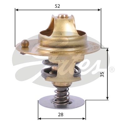 HONDA TERMOSTAT 78CC HONDA CIVIC 1990-2005 ACCORD 1990-2008 CITY 2003-2008 CRV 1995-2006 HR V 1999->