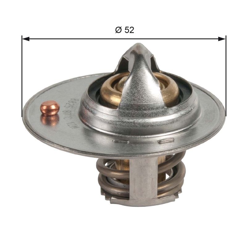 MITSUBISHI TERMOSTAT MITSUBISHI LANCER 08> / ASX 10> / COLT 04>12