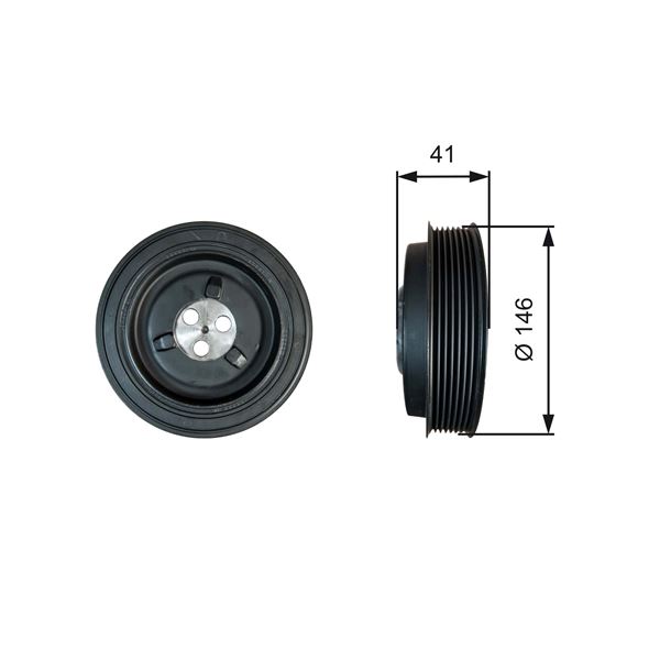 FORD KRANK KASNAGI TRANSIT V347 2,2TDCI / 2,4TDCI 06>14 V363 2,2TDCI 14 /> ARKADAN CEKER