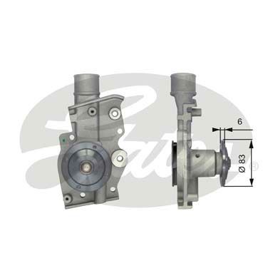 FORD DEVIRDAIM SU POMPASI ESCORT V / VI / VIII 1,6 16V / 1,8 16V 92>00 FIESTA III 1,6 16V / 1,8 16V 92>95