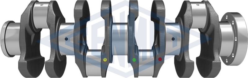 FORD KRANK KOMPLE TRANSIT 2.2-2.4 V184-V347-V-362-V363-BOXER III-JUMPER III ( DOVME CELIK )