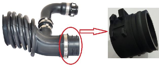FORD HAVA FILTRE HORTUMU UC BORUSU FORD FOCUS II / C MAX I  1.6 TDCI 06>11 VOLVO S40 / V50 / C301.6 D. 04