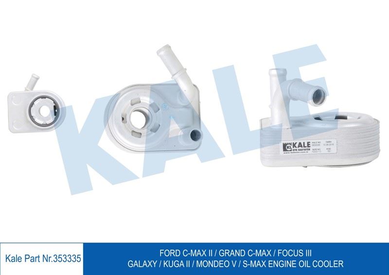 YAĞ SOĞUTUCU FORD C-MAX II GRAND C-MAX FOCUS III GALAXY KUGA II MONDEO V S-MAX – KL353335