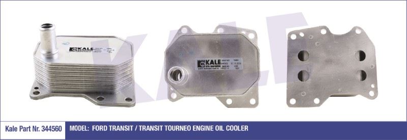 YAĞ SOĞUTUCU FORD TRANSIT 2.2 2.4 3.2 2006-2014 METAL FİLTRE 344580 SADECE SOĞUTUCUSU – KL355955