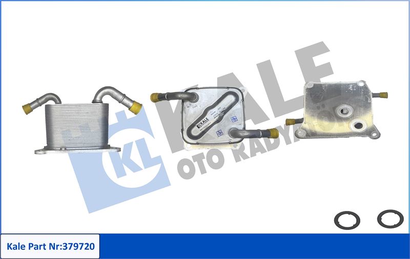 YAĞ SOĞUTUCU FIAT EGEA CROSSOVER 1.6D 16<20 ; DOBLO 1.6MTJ 10=> – ALFA ROMEO GIULETTA 1.6JTDM 08<20  KOMPLE MODÜL - KL379595