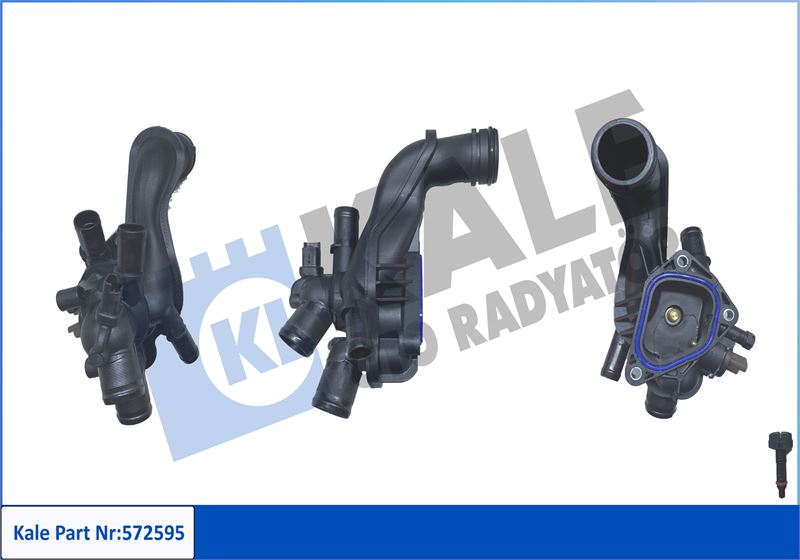 (105 °C) KOMPLE TERMOSTAT – PLASTİK GÖVDELİ CITROËN C4 / C4 I / C4 II / C4 PICASSO / DS3 – PEUGEOT 2 N C4 / C4 I / C4 II / C4 PICASSO / DS3 – PEUGEOT 2 – KL572595