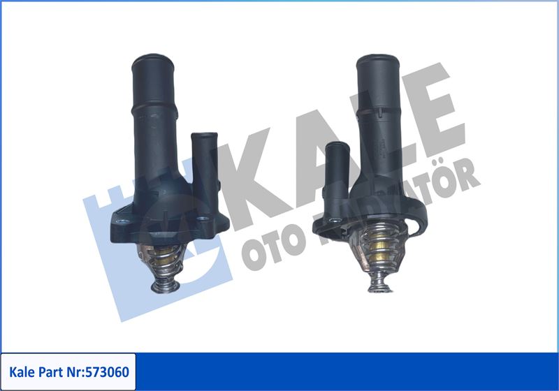 (89 °C) TERMOSTAT + FLANŞ FORD C-MAX / FIESTA V / FOCUS C-MAX / FOCUS II / FOCUS III / GALAXY II / M FOCUS C-MAX / FOCUS II / FOCUS III / GALAXY II / M – KL573060