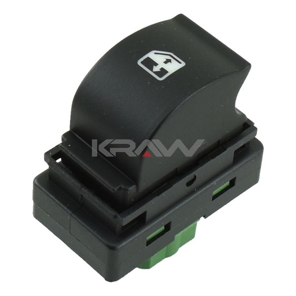 FIAT CAM ACMA ANAHTARI SAG (TEKLI) BOXER III JUMPER III ÇERÇEVESIZ – YESIL SOKET (4PIN)