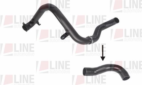 FIAT TURBO HORTUMU PLASTIK BORU HARIC OK ILE GOSTERILEN HORTUM FIAT BRAVO II 1.6 MJET 08>14
