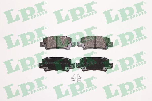 TOYOTA ARKA FREN BALATASI TOYOTA COROLLA 1.4 1.6 VVTI BENZINLI 2003-2007