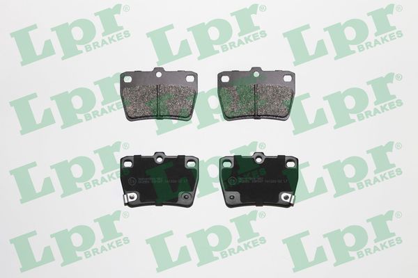 TOYOTA ARKA FREN BALATASI RAV 4 II1,8 VVT I 2,0 VVT I 4WD (06.00 )