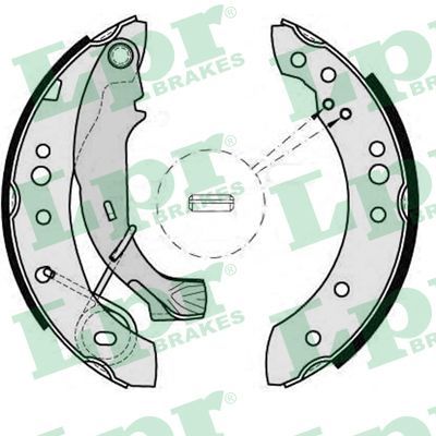 PSA FREN BALATASI ARKA KAMPANA CLIO II 01> CLIO IV 12> / LOGAN 04> SANDERO 12> / 1007 05> / C2 02> C