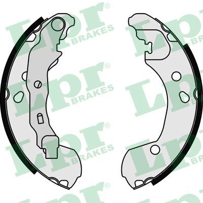 NISSAN ARKA FREN BALATASI (PABUC) MICRA III K12 03>10 NOTE 07>10 CLIO II 04> CLIO III 05>