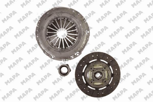 FORD DEBRIYAJ SETI + RULMAN TRANSIT V184 2,4TDCI 75PS / 90 / PS / 120PS CIFT KUTLE (5 VITES) 01>06