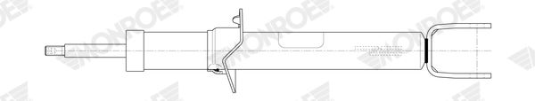 MERCEDES AMORTISOR ON (GAZLI) C-CLASS W205 14> S205 14>