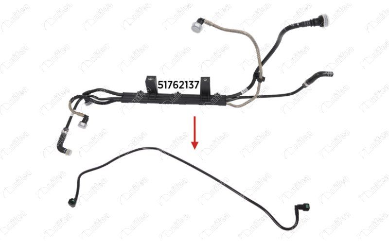 FIAT YAKIT BORUSU BRAKET HARIC FIAT LINEA 1.3 MULTIJET