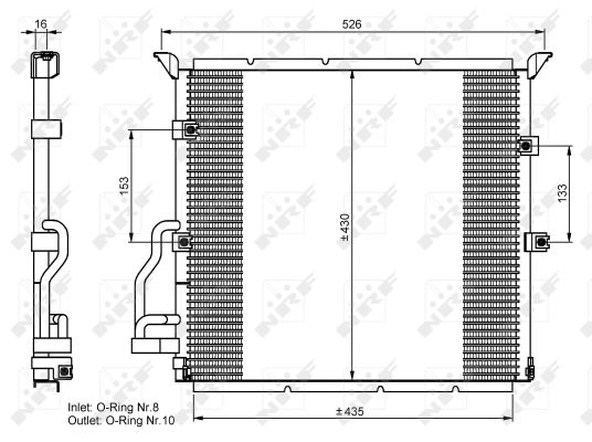 BMW KLIMA RADYATORU BMW M40 M41 M42 M43 M44 M50 M52 E36 S54 M54 Z3